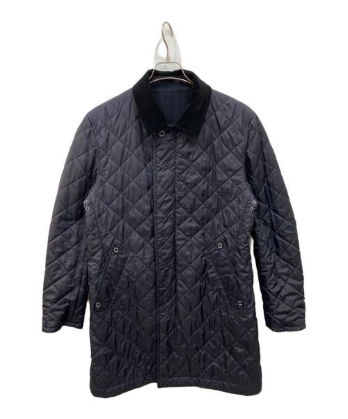 MACKINTOSH PHILOSOPHY（マッキントッシュ フィロソフィー）MACKINTOSH PHILOSOPHY (マッキントッシュ フィロソフィー) リバーシブルステンカラーコート ネイビー サイズ:UK40の古着・服飾アイテム