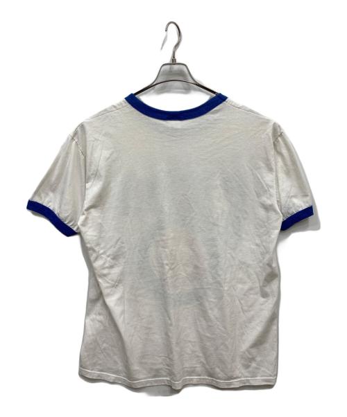 TRUE-FAN（トゥルーファン）TRUE-FAN (トゥルーファン) リンガーTシャツ ホワイト サイズ:XLの古着・服飾アイテム