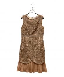 Diagram GRACE CONTINENTAL（ダイアグラム グレースコンチネンタル）の古着「刺繍ワンピース」｜ピンク