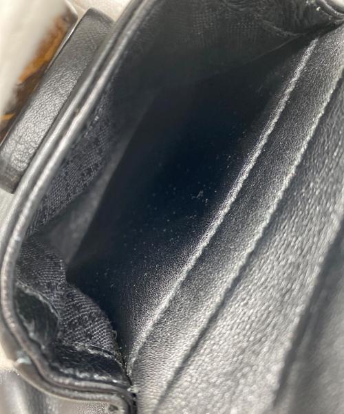 GUCCI（グッチ）GUCCI (グッチ) バンブーレザーミニリュック ブラックの古着・服飾アイテム