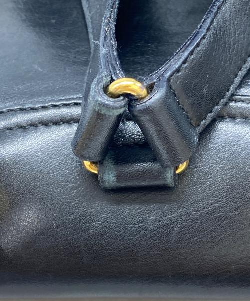 GUCCI（グッチ）GUCCI (グッチ) バンブーレザーミニリュック ブラックの古着・服飾アイテム