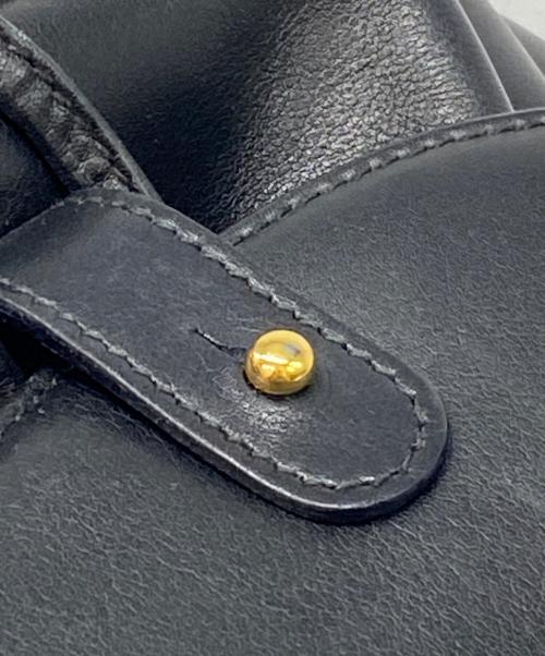 GUCCI（グッチ）GUCCI (グッチ) バンブーレザーミニリュック ブラックの古着・服飾アイテム