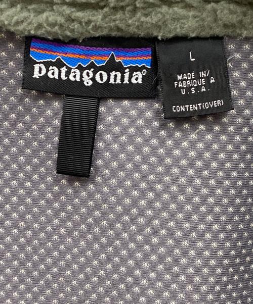 Patagonia（パタゴニア）Patagonia (パタゴニア) クラシックレトロX フリースボアベスト グリーン サイズ:Lの古着・服飾アイテム