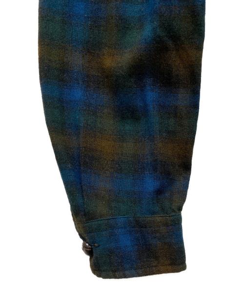 PENDLETON（ペンドルトン）PENDLETON (ペンドルトン) ウールテーラードジャケット ブルー サイズ:Mの古着・服飾アイテム
