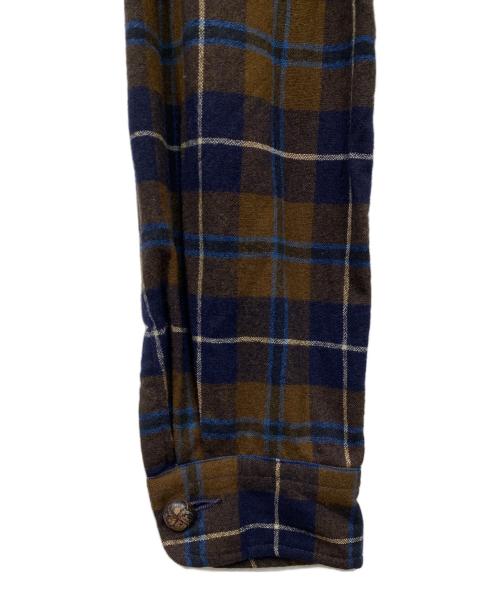 PENDLETON（ペンドルトン）PENDLETON (ペンドルトン) ウールテーラードジャケット ネイビー×ブルー サイズ:Mの古着・服飾アイテム