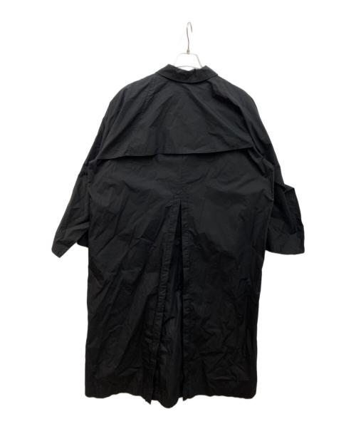 CLANE（クラネ）CLANE (クラネ) バックフリルシングルコート ブラック サイズ:1の古着・服飾アイテム
