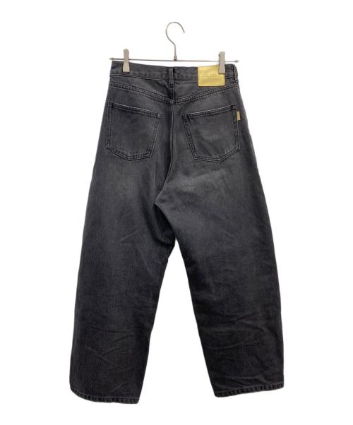 DU JOUR（デュ ジュール）du jour (デュ ジュール) BARREL BAGGY JEAN グレー サイズ:36の古着・服飾アイテム