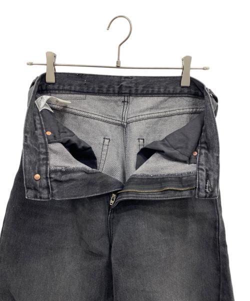 DU JOUR（デュ ジュール）du jour (デュ ジュール) BARREL BAGGY JEAN グレー サイズ:36の古着・服飾アイテム