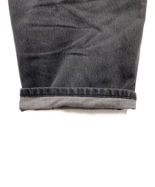 DU JOUR（デュ ジュール）du jour (デュ ジュール) BARREL BAGGY JEAN グレー サイズ:36の古着・服飾アイテム