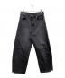 du jour（デュ ジュール）の古着「BARREL BAGGY JEAN」｜グレー