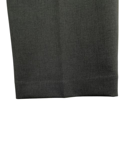 Spick and Span（スピック＆スパン）Spick and Span (スピック＆スパン) ダブルクロスツータックパンツ グレー サイズ:34の古着・服飾アイテム