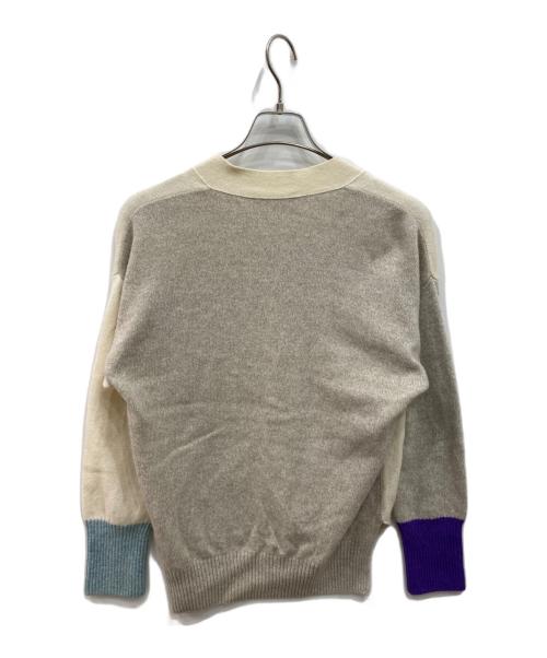 MACPHEE（マカフィー）MACPHEE (マカフィー) カーディガン ベージュ サイズ:Sの古着・服飾アイテム