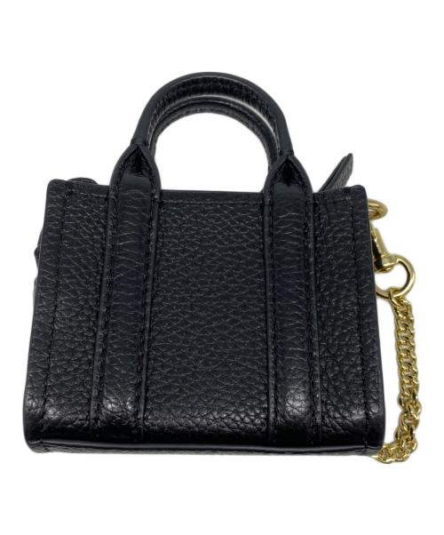 MARC JACOBS（マークジェイコブス）MARC JACOBS (マークジェイコブス) ザ レザー ナノ トート チャーム ブラックの古着・服飾アイテム