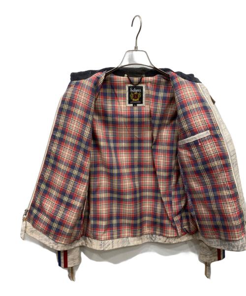 Schott（ショット）Schott (ショット) レーサージャケット ホワイト サイズ:XSの古着・服飾アイテム