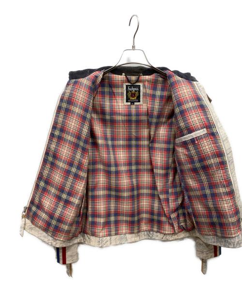 Schott（ショット）Schott (ショット) レーサージャケット ホワイト サイズ:XSの古着・服飾アイテム