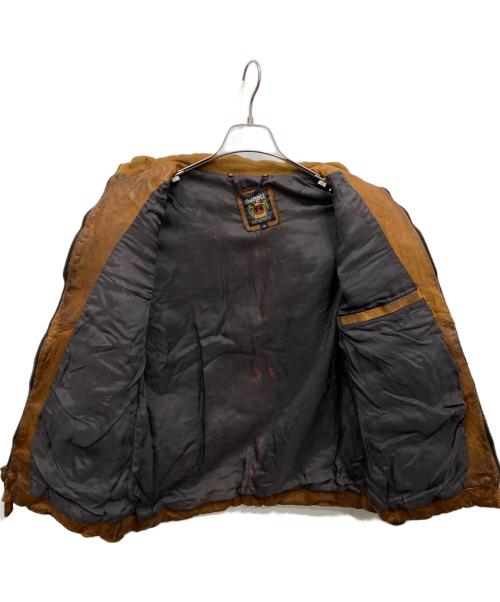 Schott（ショット）Schott (ショット) レザージャケット ブラウン サイズ:Mの古着・服飾アイテム