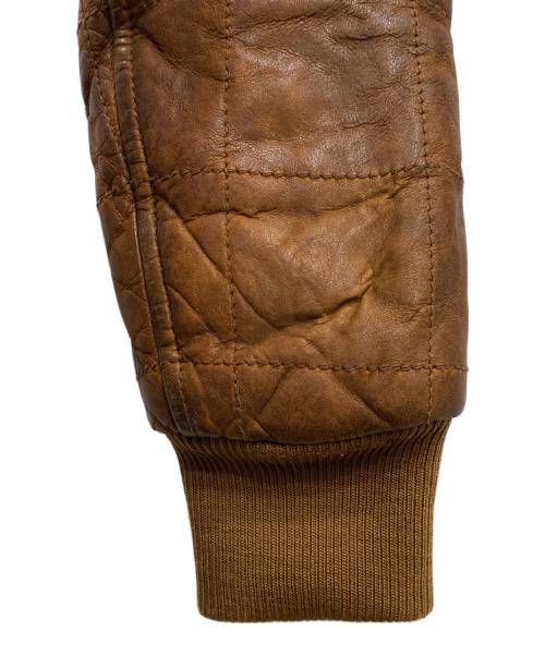 Schott（ショット）Schott (ショット) レザージャケット ブラウン サイズ:Mの古着・服飾アイテム