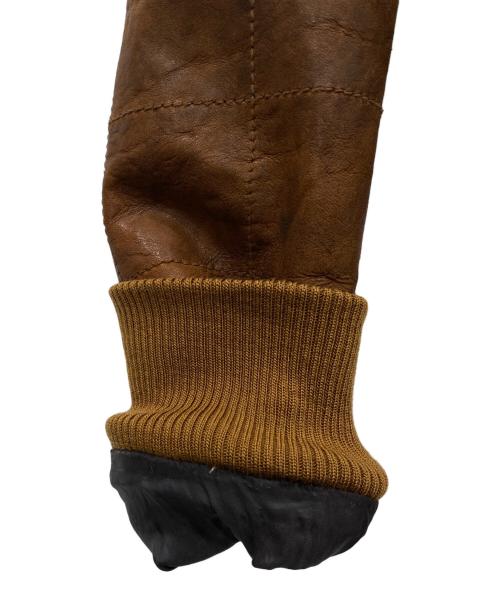 Schott（ショット）Schott (ショット) レザージャケット ブラウン サイズ:Mの古着・服飾アイテム