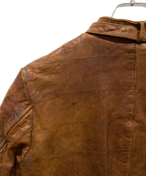Schott（ショット）Schott (ショット) レザージャケット ブラウン サイズ:Mの古着・服飾アイテム