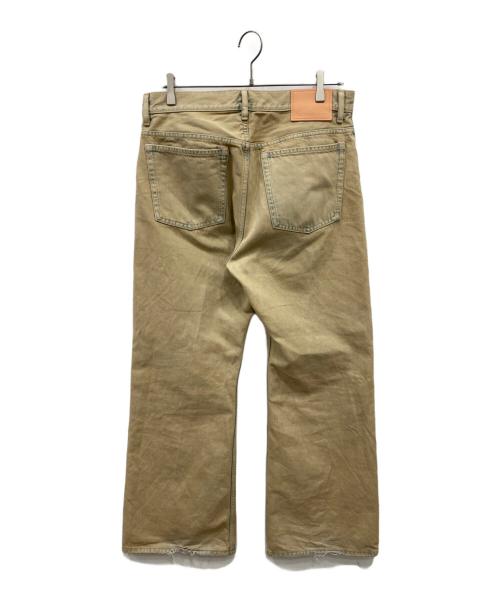 Acne studios（アクネ ストゥディオズ）Acne studios (アクネ ストゥディオズ) デニムパンツ ブルー×ベージュ サイズ:31の古着・服飾アイテム