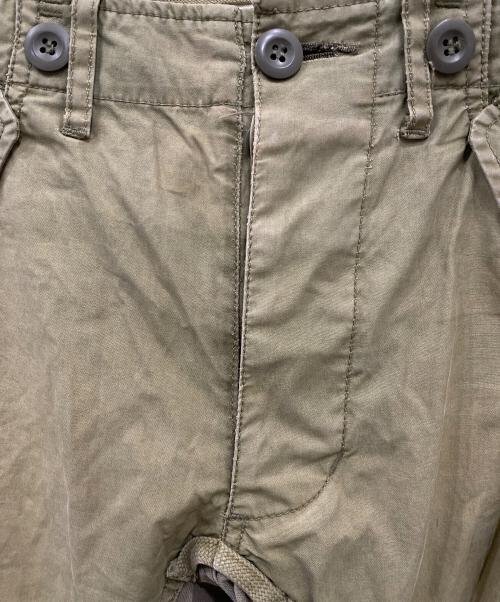 MIHARA YASUHIRO（ミハラヤスヒロ）MIHARA YASUHIRO (ミハラヤスヒロ) 切替パンツ オリーブ サイズ:Mの古着・服飾アイテム