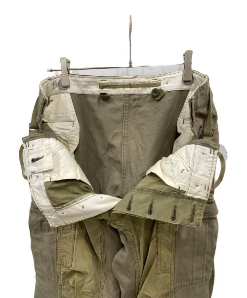 MIHARA YASUHIRO（ミハラヤスヒロ）MIHARA YASUHIRO (ミハラヤスヒロ) 切替パンツ オリーブ サイズ:Mの古着・服飾アイテム