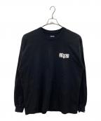 NEIGHBORHOOD×BOUNTY HUNTERネイバーフッド×バウンティハンター）の古着「長袖プリントカットソー」｜ブラック