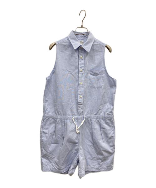 BEAMS BOY（ビームスボーイ）BEAMS BOY (ビームスボーイ) Engineered Garments (エンジニアド ガーメンツ) オールインワン スカイブルー サイズ:1の古着・服飾アイテム
