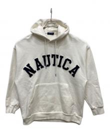 NAUTICA（ノーティカ）の古着「プルオーバーパーカー」｜ホワイト