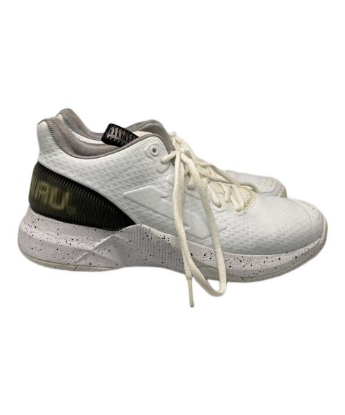 EGOZARU（エゴザル）EGOZARU (エゴザル) ローカットスニーカー ホワイト サイズ:27の古着・服飾アイテム