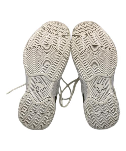 EGOZARU（エゴザル）EGOZARU (エゴザル) ローカットスニーカー ホワイト サイズ:27の古着・服飾アイテム