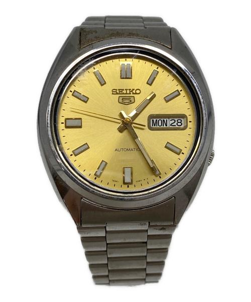 SEIKO（セイコー）SEIKO (セイコー) セイコー5 腕時計 イエローの古着・服飾アイテム