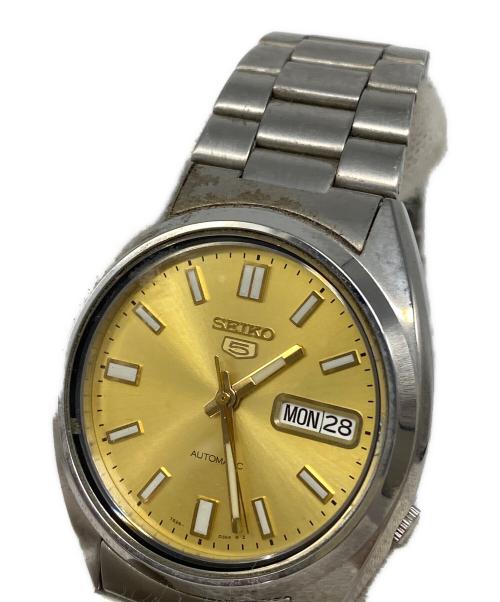 SEIKO（セイコー）SEIKO (セイコー) セイコー5 腕時計 イエローの古着・服飾アイテム