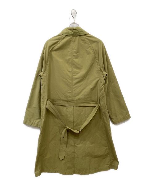 POLO RALPH LAUREN（ポロ・ラルフローレン）POLO RALPH LAUREN (ポロ・ラルフローレン) ラグランステンカラーコート グリーン サイズ:Mの古着・服飾アイテム