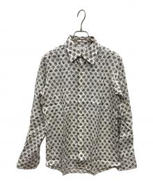 MACKINTOSH PHILOSOPHY（マッキントッシュ フィロソフィー）の古着「総柄シャツ」｜ホワイト
