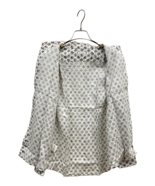 MACKINTOSH PHILOSOPHY（マッキントッシュ フィロソフィー）MACKINTOSH PHILOSOPHY (マッキントッシュ フィロソフィー) 総柄シャツ ホワイト サイズ:38の古着・服飾アイテム