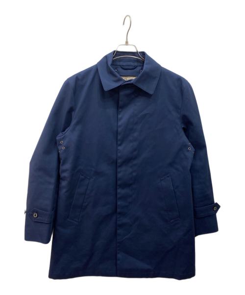 MACKINTOSH PHILOSOPHY（マッキントッシュ フィロソフィー）MACKINTOSH PHILOSOPHY (マッキントッシュ フィロソフィー) ライナー付きステンカラーコート ネイビー サイズ:38の古着・服飾アイテム