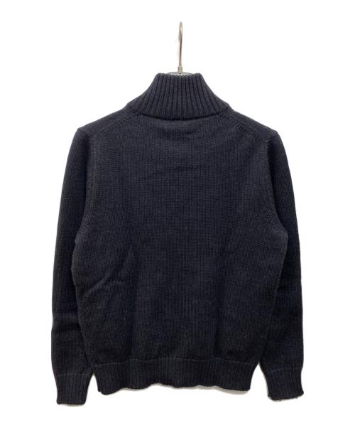 Zanone（ザノーネ）Zanone (ザノーネ) ハイネックカーディガン グレー サイズ:48の古着・服飾アイテム