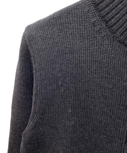 Zanone（ザノーネ）Zanone (ザノーネ) ハイネックカーディガン グレー サイズ:48の古着・服飾アイテム