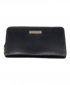 TIFFANY & Co.ティファニー）の古着「ラウンドジップウォレット」｜ブラック