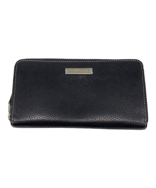 TIFFANY & Co.（ティファニー）Tiffany & Co. (ティファニー) ラウンドジップウォレット ブラックの古着・服飾アイテム
