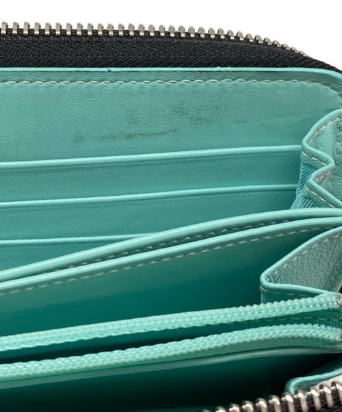 TIFFANY & Co.（ティファニー）Tiffany & Co. (ティファニー) ラウンドジップウォレット ブラックの古着・服飾アイテム