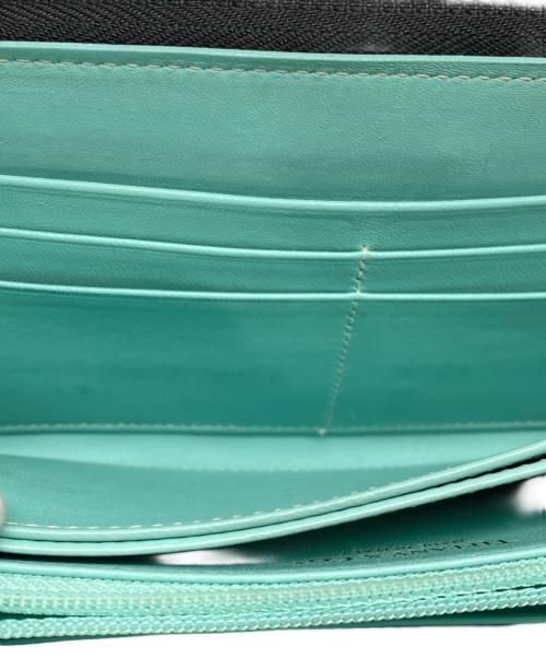 TIFFANY & Co.（ティファニー）Tiffany & Co. (ティファニー) ラウンドジップウォレット ブラックの古着・服飾アイテム