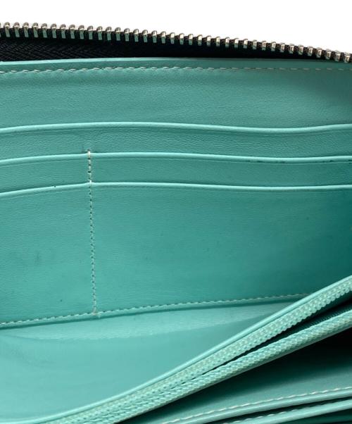 TIFFANY & Co.（ティファニー）Tiffany & Co. (ティファニー) ラウンドジップウォレット ブラックの古着・服飾アイテム