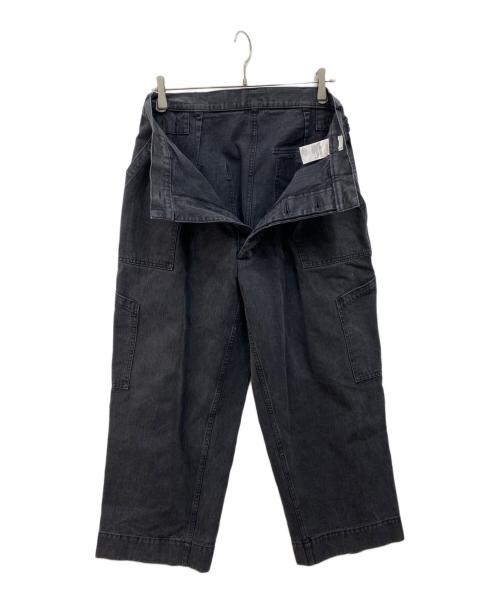 A.PRESSE（アプレッセ）A.PRESSE (アプレッセ) USAF Hemmed Bottoms ブラック サイズ:1の古着・服飾アイテム