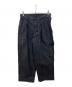 A.PRESSE（アプレッセ）の古着「USAF Hemmed Bottoms」｜ブラック