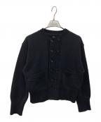 Taiga Takahashiタイガ タカハシ）の古着「DB.CARDIGAN」｜ブラック