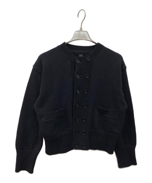 Taiga Takahashi（タイガ タカハシ）Taiga Takahashi (タイガ タカハシ) DB.CARDIGAN ブラック サイズ:38の古着・服飾アイテム