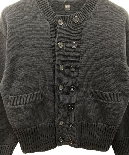 Taiga Takahashi（タイガ タカハシ）Taiga Takahashi (タイガ タカハシ) DB.CARDIGAN ブラック サイズ:38の古着・服飾アイテム
