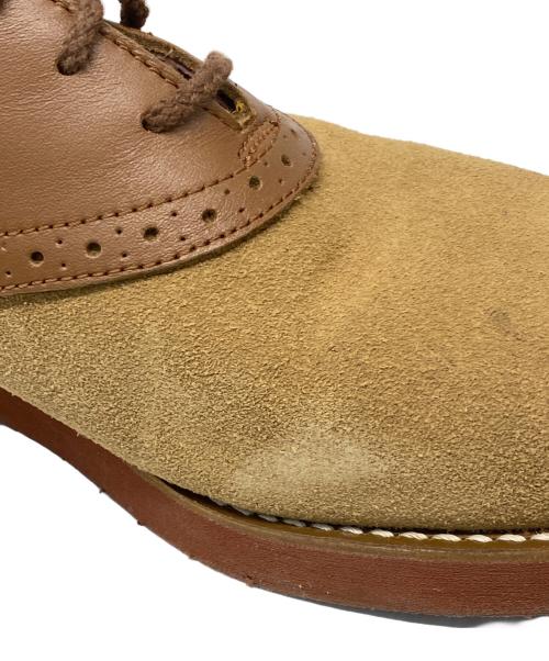 BASS（バス）BASS (バス) サドルシューズ ブラウン サイズ:８１/2の古着・服飾アイテム